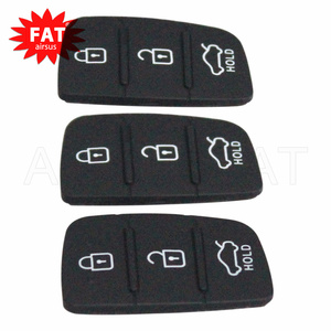 3 按钮钥匙扣橡胶垫适用于现代 I40 I30 I20 I10 Ix20 Ix30 Ix35 汽车遥控器翻盖钥匙扣外壳按键盖 - Product Image 4