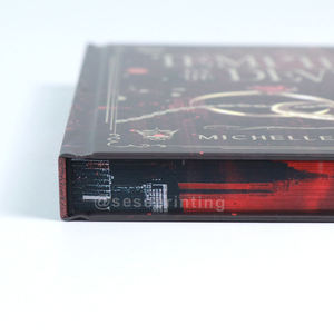 Custom Size Hardcover <b>Book</b> Printing Full Color Endpapers with Sprayed Edges Special Edition Fantasy Novels - Product Image 6