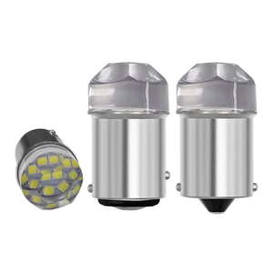หลอดไฟ LED สีเขียว 12V ใหม่ 3W แบบแฟลชสโตรบ สำหรับไฟเบรก ไฟเลี้ยว ไฟหยุด ไฟถอย ไฟจอดรถ - Product Image 1
