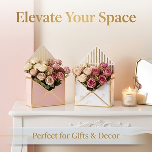 Cajas <span class=keywords><strong>de</strong></span> <span class=keywords><strong>Regalo</strong></span> para Ramos Florales del Día <span class=keywords><strong>de</strong></span> <span class=keywords><strong>la</strong></span> <span class=keywords><strong>Madre</strong></span>, Bolsas <span class=keywords><strong>de</strong></span> Papel para Envolver Flores, para Arreglos Florales, Bodas, Fiestas, Cumpleaños - Product Image 5