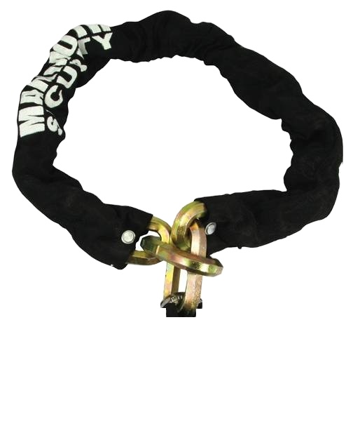 Hardened steel security chain for optimal protection