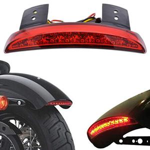 ไฟท้ายรถมอเตอร์ไซค์แบบ LED พร้อมไฟเบรก ไฟส่องป้ายทะเบียน ไฟท้าย ไฟเลี้ยว - Product Image 6