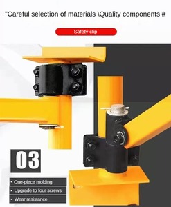 Palăng điện mini 220V cần cẩu tường xoay khung hộ gia đình hạt nhỏ nâng cần cẩu - Product Image 3