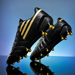 Chaussures de football en salle pour hommes, tige en maille respirante, semelle en caoutchouc antidérapante, semelle extérieure plate, adaptées à la pratique du <span class=keywords><strong>futsal</strong></span> - Product Image 3