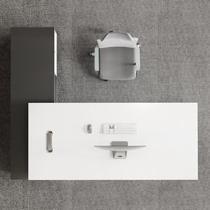 Mejor Precio de lujo moderno en forma de L Gerente de madera Mesa de oficina Gerente <span class=keywords><strong>general</strong></span> Diseño de mesa - Product Image 6