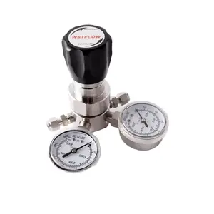 Nitrogen dioxide Gas Acetylene Air Pressure Regulators SS316L