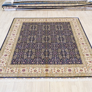 <span class=keywords><strong>Tapis</strong></span> oriental persan en soie YILONG 8'x10', <span class=keywords><strong>tapis</strong></span> traditionnel vintage Nain, fait main pour le salon - Product Image 2