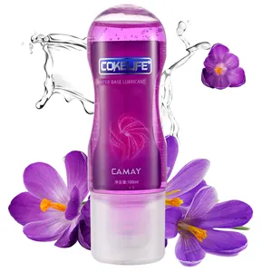 COKELIFE 100ml Natural Rose/Camay Flavor Edible Lubricant For Spa Massage Oral Sex Gel OEM ODM Sterile Personal Fruit Lube