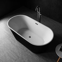 Fournisseur direct d'usine baignoires tourbillons baignoire de massage autoportante