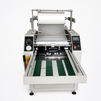 Machine de laminage thermique semi-automatique hydraulique SZ8520 500 mm avec découpe et perforation anti-ondulation pour papier et autocollants
