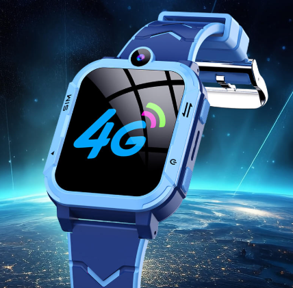 Premium Y76 Kid Safety Watch, 4G SIM Card, HD Video Call Function, Waterproof, Big 800mAh Battery