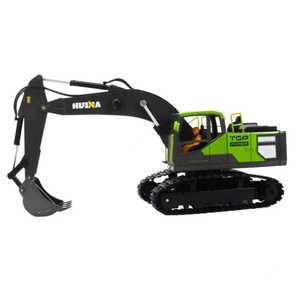 SJY-1661 Nuevas Actualizaciones Excavadora de Control Remoto de 11 Canales y Semi-aleación a Escala 1:18 con Función de Humo Mejorada, Coche RC de Ingeniería - Product Image 2