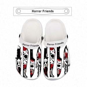 Zapatos <span class=keywords><strong>de</strong></span> zueco personalizados con decoraciones, <span class=keywords><strong>zuecos</strong></span> <span class=keywords><strong>de</strong></span> plataforma médica clásicos, Sandalia <span class=keywords><strong>de</strong></span> verano, diseño novedoso - Product Image 3