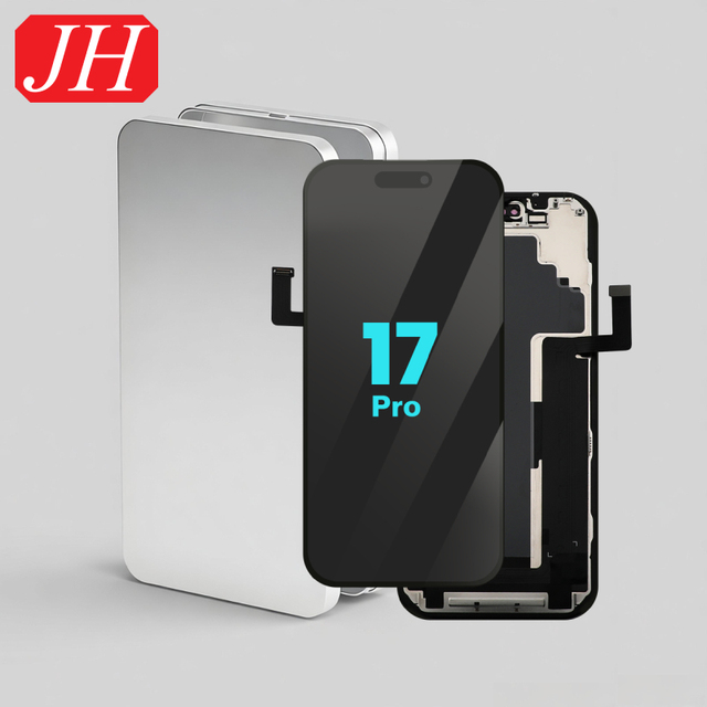 JH OEM Wholesale LCD Screen For IP 17 Pro FHD Replacement Display Repair Parts
