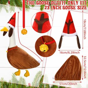 Set per Cani a Tema <span class=keywords><strong>Babbo</strong></span> <span class=keywords><strong>Natale</strong></span> - Vestiti e Cappelli Marroni con Motivi Stampati per <span class=keywords><strong>Natale</strong></span> - Product Image 4