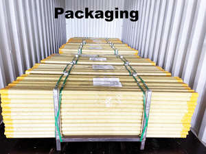 2025 vente chaude tige de terre haute performance bonne qualité cuivre collé tige de terre en laiton pour l'industrie de la construction - Product Image 6