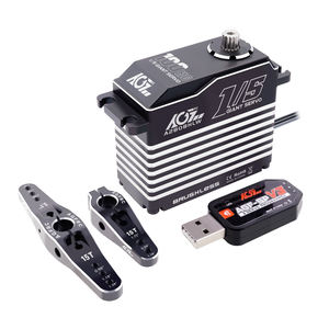 Moteur 2S HV A280BHLW 100KG Super Torque 0.110Sec avec engrenages en acier renforcé, brushless, étanche, échelle 1/5 - Product Image 1