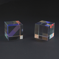Verre optique personnalisé, nouveau, fabricant chinois, prisme xcube 30MM avec boîte-cadeau