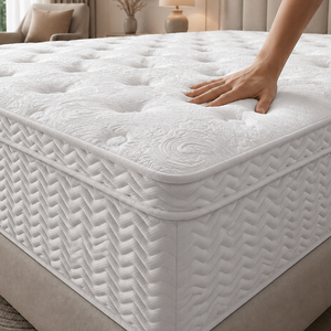 Colchón Híbrido de Espuma Tamaño Queen, Colchón Comprimido Tamaño King para Dormitorio - Product Image 1