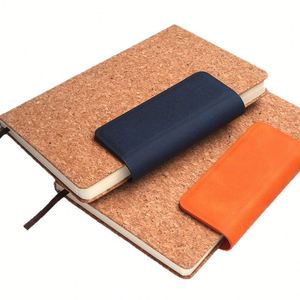 Carnet A5 en cuir PU personnalisé avec logo, écologique, épais, imprimé UV, 100 feuilles, fermeture magnétique, pour bureau et affaires - Product Image 2