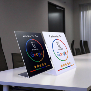 Soporte <span class=keywords><strong>de</strong></span> exhibición personalizable con chip NFC <span class=keywords><strong>de</strong></span> código QR, revisión <span class=keywords><strong>de</strong></span> tarjeta <span class=keywords><strong>de</strong></span> regalo <span class=keywords><strong>de</strong></span> <span class=keywords><strong>Google</strong></span> Play, ideas para regalos promocionales <span class=keywords><strong>de</strong></span> negocios - Product Image 5