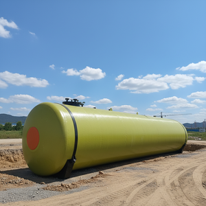 <span class=keywords><strong>Serbatoio</strong></span> Sotterraneo per Carburante Diesel a Doppia Parete in Fibra di Vetro e Acciaio con Rilevamento Perdite per Stazioni di Servizio e Fattorie - Product Image 1