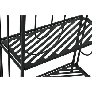 ESTANTE METÁLICO 60X27X160 NEGRO - Product Image 2