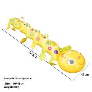 Tapete Inflable de PVC con Diseño de Oruga de Dibujos Animados para Niños, para Jugar al Aire Libre en el Jardín con Agua - China - Product Image 5