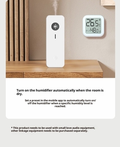 ยานมีสมาร์ทเทอร์โมมิเตอร์และไฮโกรมิเตอร์ M1 เครื่องวัดความชื้นอัจฉริยะในร่ม รองรับแอป <span class=keywords><strong>Mi</strong></span> Home - Product Image 4