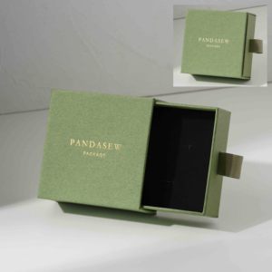 PandaSew Custom Logo Sliding <strong>Jewelry</strong> <strong>Box</strong> <strong>Jewelry</strong> Drawer <strong>Box</strong> Cardboard Bracelet Ring Earring Necklace <strong>Jewelry</strong> <strong>Box</strong> - Product Image 3