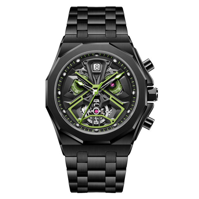 Fashion Diamond Luxury Quartz Men's Watch Brand Waterproof Watch Factory Wholesale Sport Quartz Watch