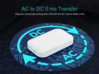 Alimentation sans interruption 5v 9v 12V 15V 24v 48V 53.5V DC UPS pour routeur Wifi Dc batterie Portable 5v 9v 12V Mini Ups avec Poe