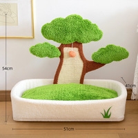 Maison pour chat en pin durable toutes saisons avec lit d'hiver amovible et lavable, motif uni, lit pour chien toute l'année, fournitures pour animaux de compagnie