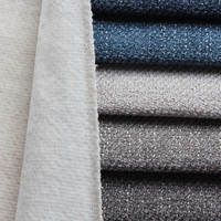 100% Polyester Boucle Canapé Tissu Maison Déco Tissu Rideau Tissu Rouleau Textiles Rideau Tissu Canapé Tissu En Gros Échantillon Gratuit