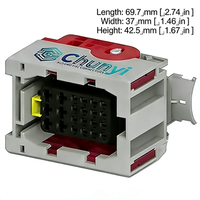 Connecteur ECU automobile 22 broches 2-1823440-3, connecteur étanche, prise femelle pour voiture, camion, excavatrice, engins de construction