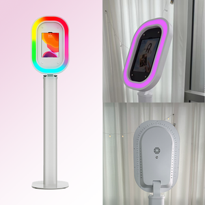 Photomaton LED RGB contrôlé par application, best-seller, léger, coque de photomaton facile à assembler, machine de photomaton <span class=keywords><strong>pour</strong></span> mariage - Product Image 1