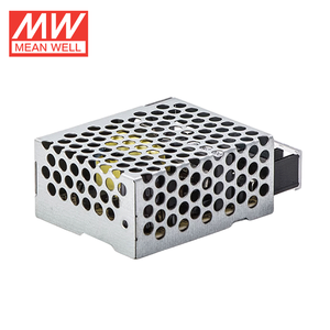 평균 웰 RS-15 시리즈 15W 금속 메쉬 인클로저 스위칭 전원 공급 장치, 3.3V/5V/12V/15V/24V/48V 옵션 출력 전압 - Product Image 4