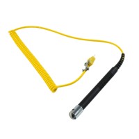 Thermocouple pour équipements frigorifiques et surfaces de produits Thermocouple de surface portatif haute précision Sonde en acier inoxydable