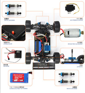 <span class=keywords><strong>Wltoys</strong></span>-coche teledirigido <span class=keywords><strong>A949</strong></span>, 2,4G, 4 canales, escala 1:18, completamente proporcional, alta velocidad, 4wd - Product Image 6