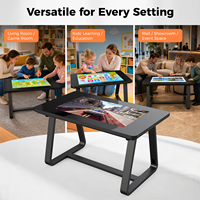 Table de jeu tactile 32 pouces Android 13 interactive 10 points capacitifs FHD 1080P Écran intelligent intérieur anti-reflet pour la maison et la famille