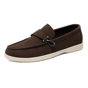Mychonly Mocassins pour hommes Chaussures de sport plates confortables Chaussures habillées de <span class=keywords><strong>luxe</strong></span> de haute qualité Baskets de mode pour hommes - Product Image 5