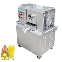 Presse à jus de canne à sucre en acier inoxydable avec moteur, extracteur automatique à haut rendement