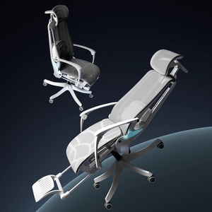 AI Smart Adjustable Massage Reclining Ergonomic Mesh Executive Office Nap <strong>Chair</strong> Dual-Purpose Workstation Computer <strong>Chair</strong> <strong>Swivel</strong> - Product Image 4