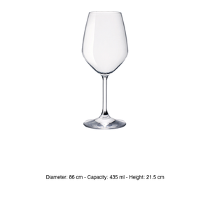 Copa de Vino Blanco para Restaurante, 43 cl, Altura 21.5 cm, Diámetro 8.6 cm, para Degustación, Bormioli Rocco - Product Image 3