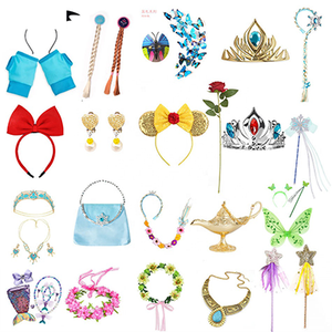 Vestido de noche de poliéster de manga larga para niñas, disfraz de <span class=keywords><strong>Elsa</strong></span> para fiesta, inspirado en el personaje de la película infantil. - Product Image 5