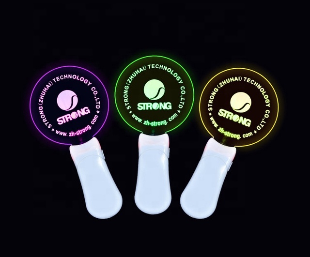 Japanese Concert Item Print Kpop Logo Custom Wand Led Flashing Light Stick Penlight Concert