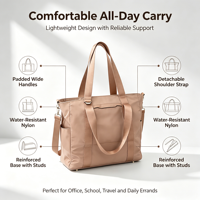 Sac fourre-tout personnalisé, sac à bandoulière rembourré doux pour femmes, sac à main en nylon léger de luxe, sac à bandoulière pour femmes