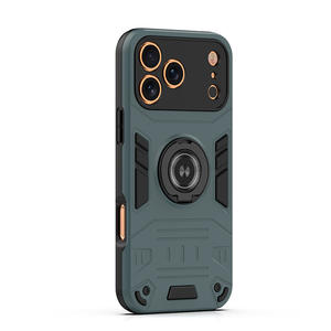 Fundas de teléfono <span class=keywords><strong>SingStar</strong></span> dos en uno TPU + PC Para Huawei Honor X6c soporte giratorio de 360 grados soporte Fundas Para Celular - Product Image 1