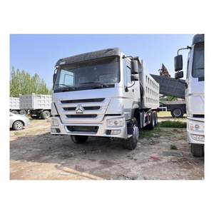 HOWO รถดัมพ์6X4ยี่ห้อ HOWO รถดัมพ์ไฮดรอลิกแบบใช้พลังงานสูงดีเซลพร้อมกล้องด้านหลัง sinotruk ยูโร2การปล่อยก๊าซเรือนกระจกมาตรฐานจัดส่งฟรี - Product Image 1