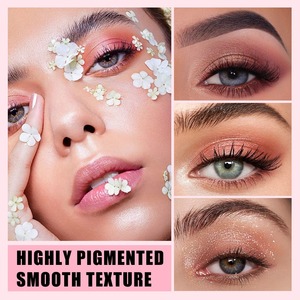 Paleta de Sombras de Ojos Brillantes de 21 Colores, Precio al <span class=keywords><strong>por</strong></span> <span class=keywords><strong>Mayor</strong></span>, Polvo que No se Desprende, Alto Brillo, Natural, 0.14 kg, <span class=keywords><strong>Huda</strong></span> Beautiful - Product Image 2